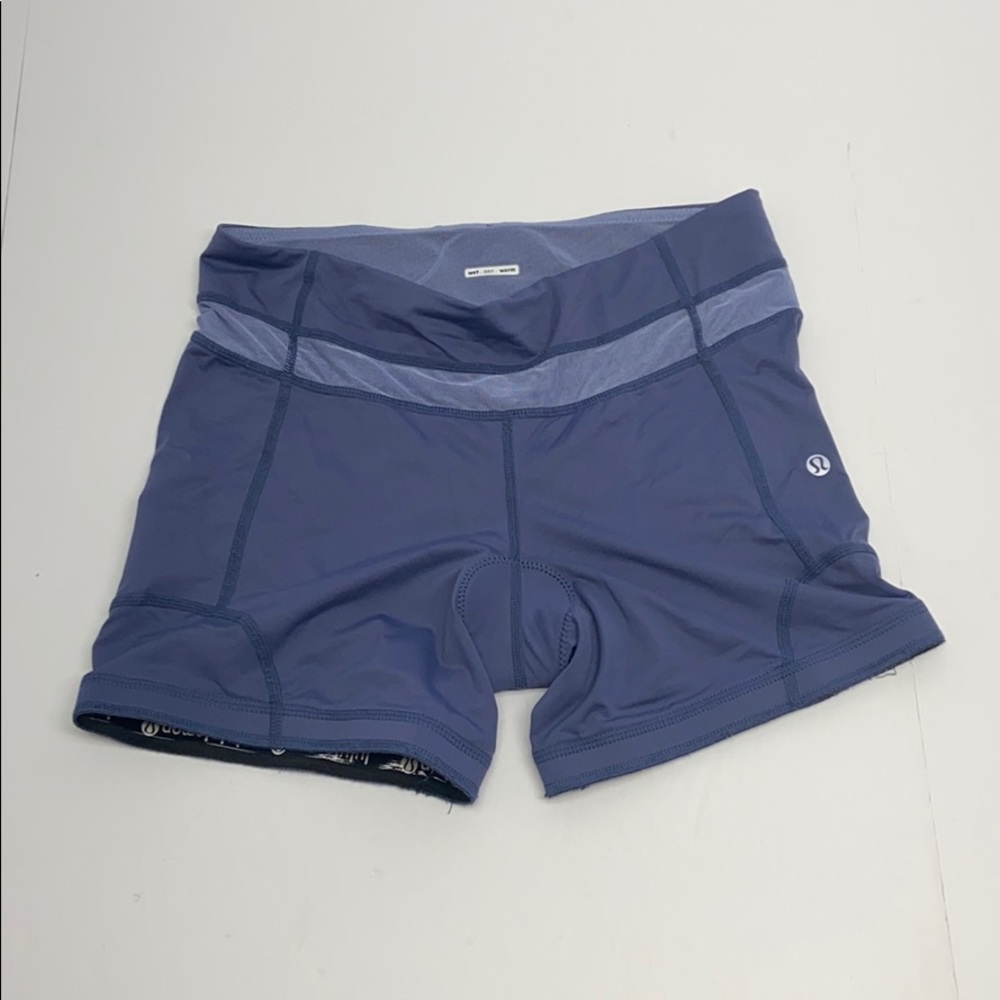 Lululemon Addict Run Biker Shorts Sz 6